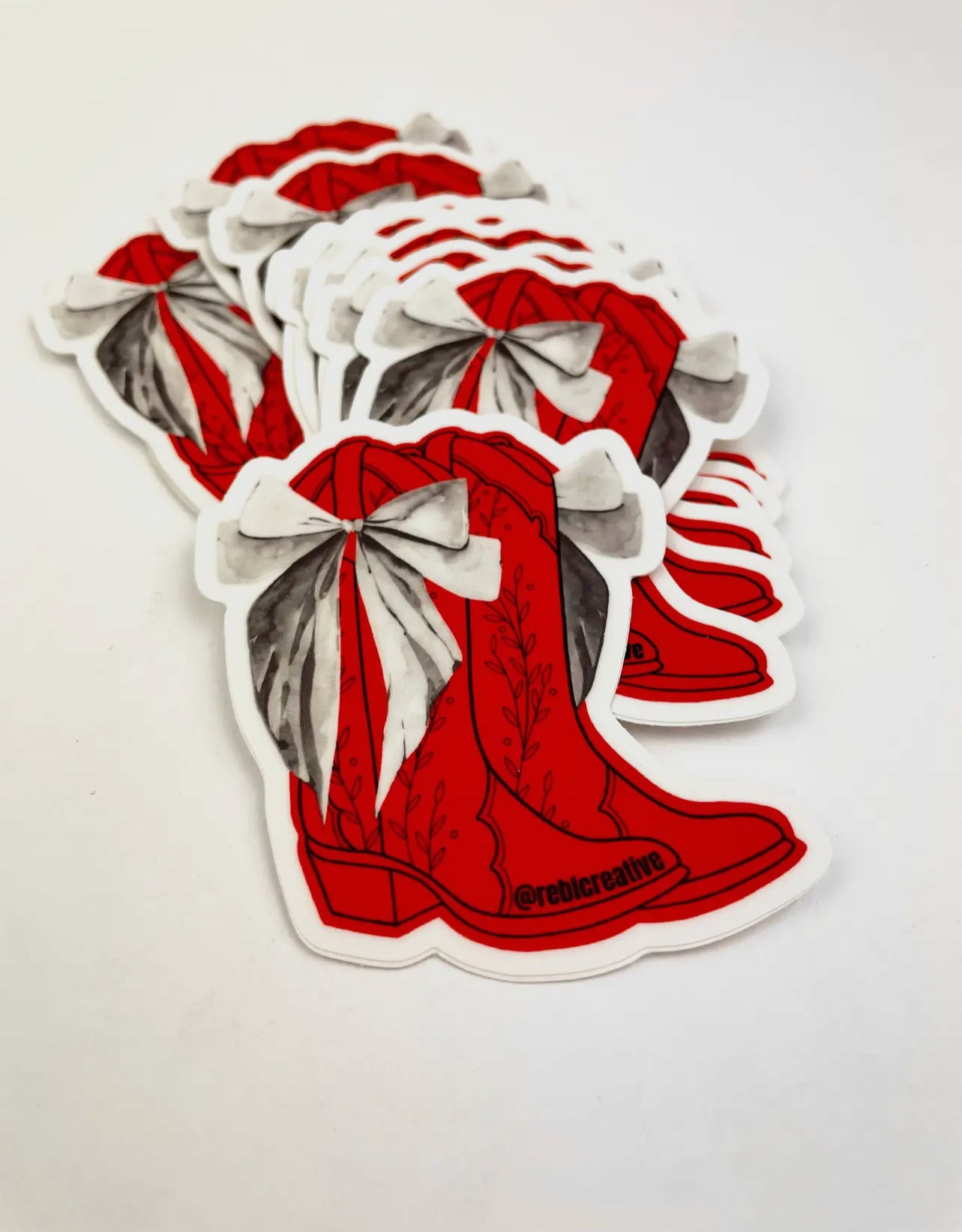 Sticker boots