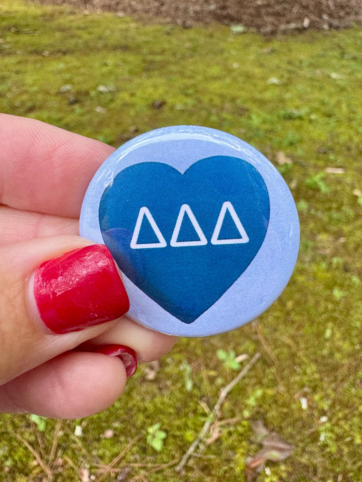 Tri Delta Game day pins