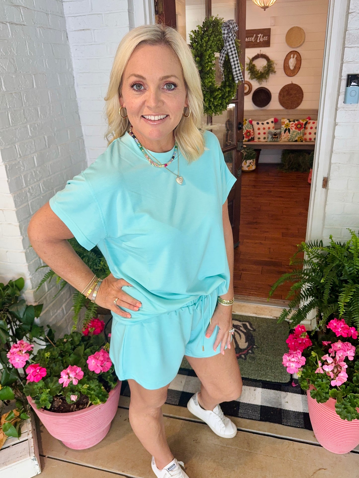 Summer set mint turquoise color super soft marked down