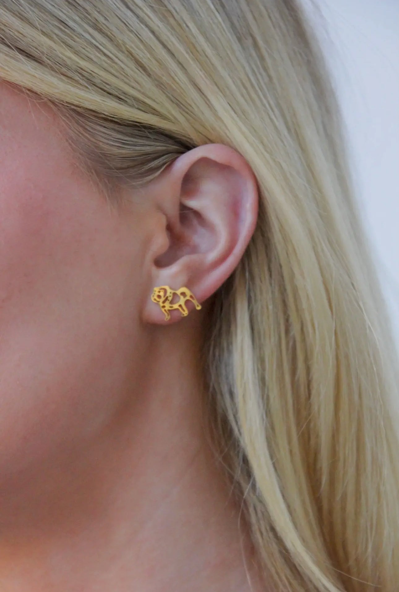 Dawg mom earrings studs