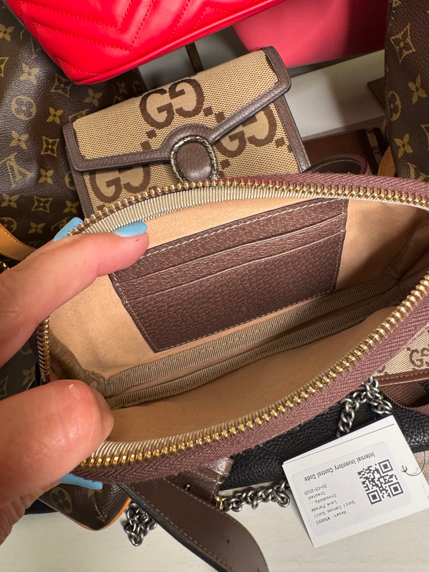 GUCCI Ophidia belt bag with optional belt