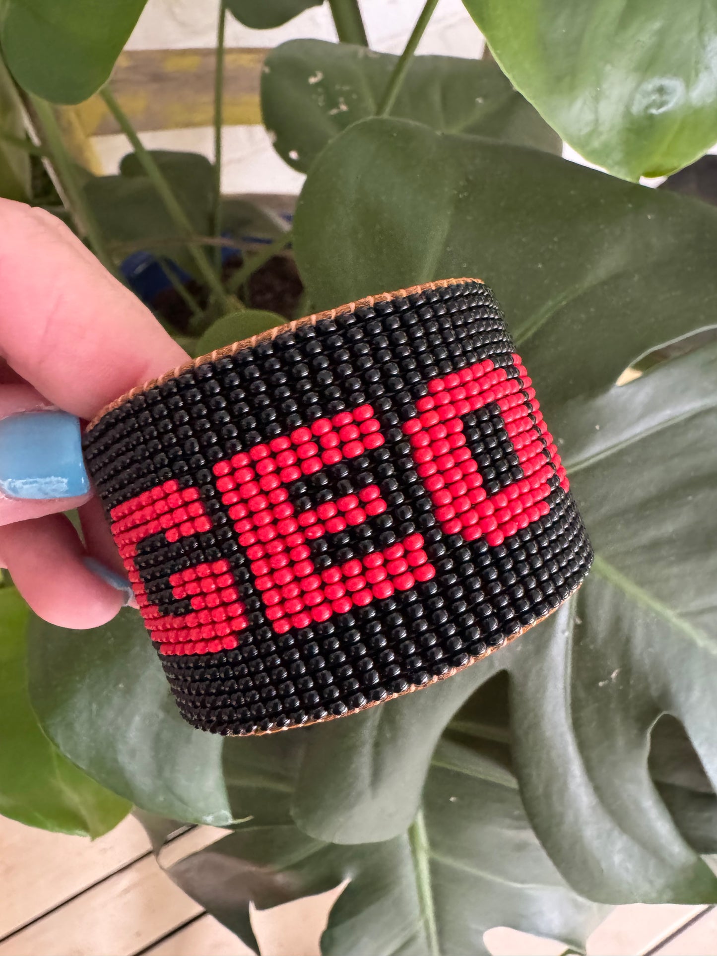 Beaded cuffs