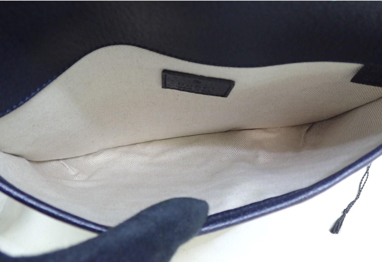 Unused Gucci GG Ophidia body/belt bag Navy