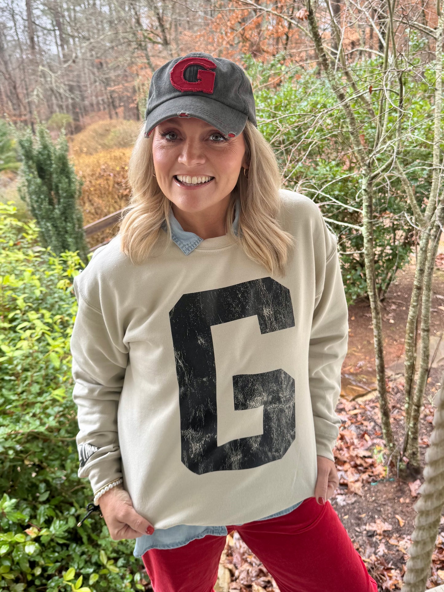 G Sweatshirt cream/beige restocked!