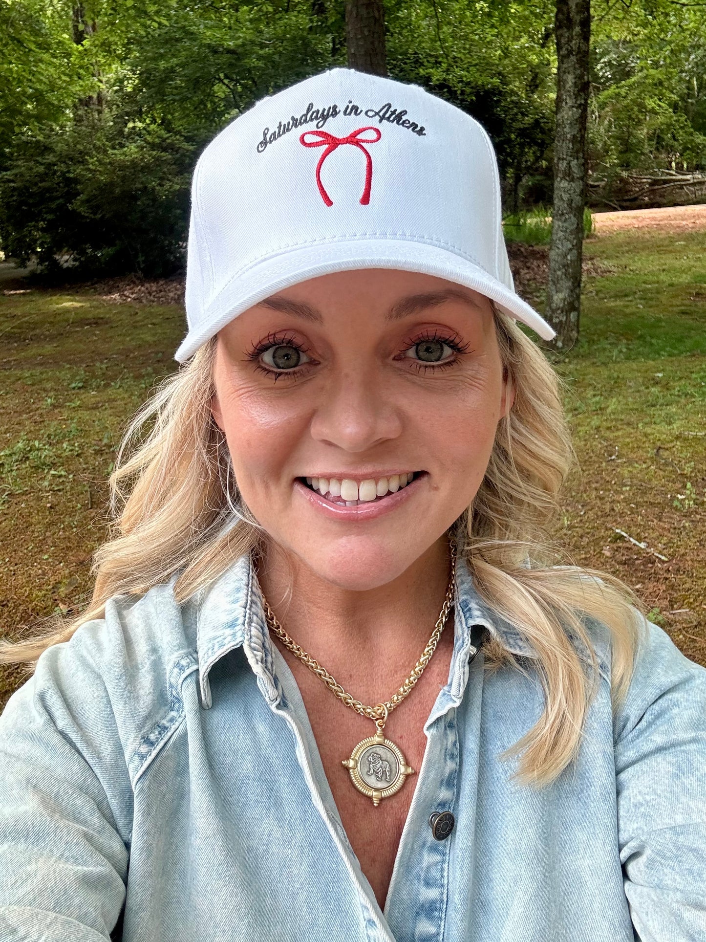 Saturday in Athens embroidered Hat