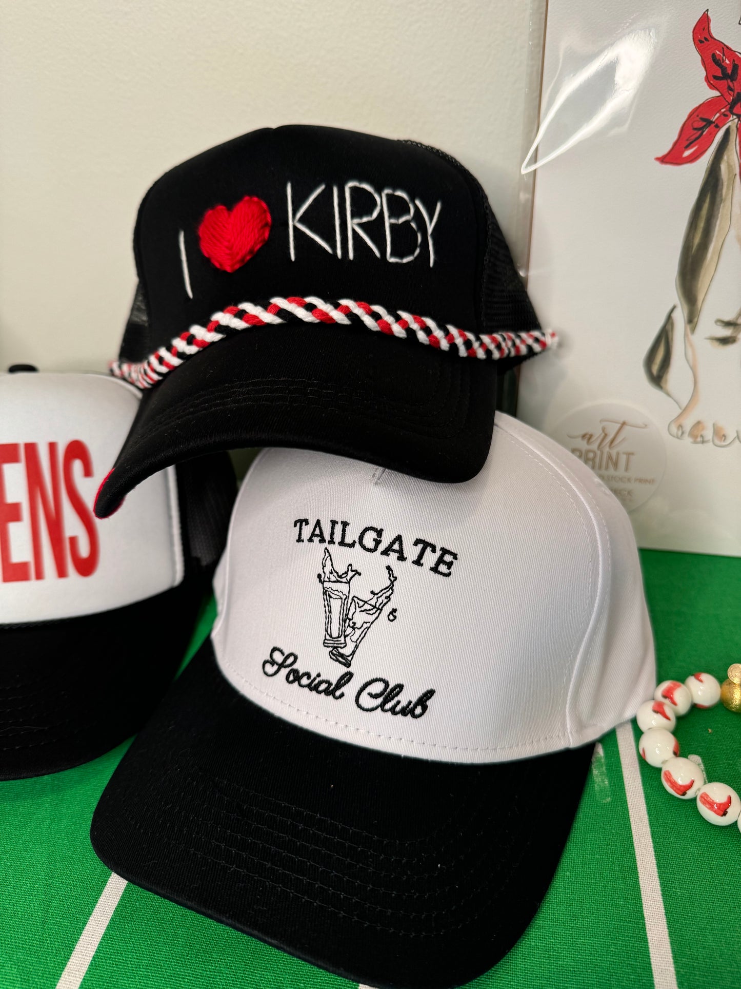 Hat tailgate social club embroidered