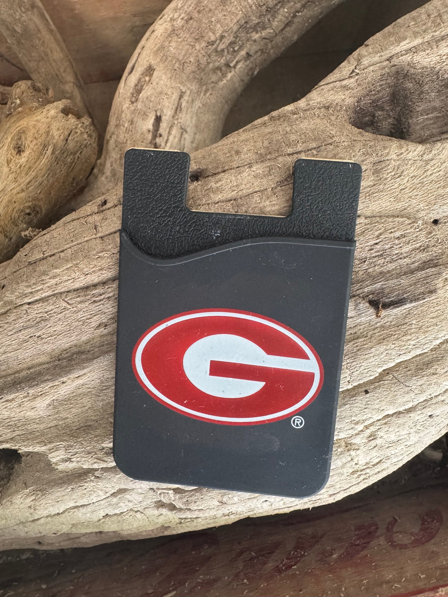 Georgia licensed wallet for phone rubber