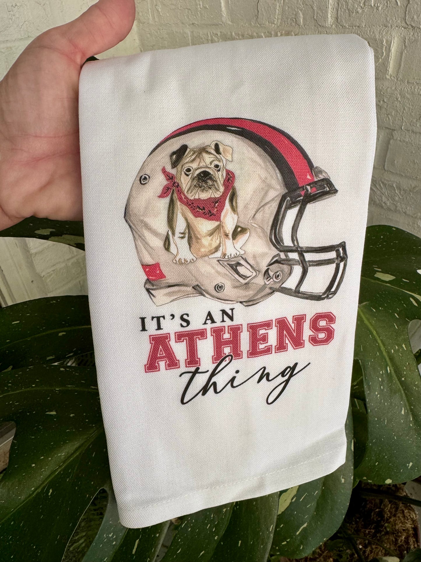 Tea towel athens