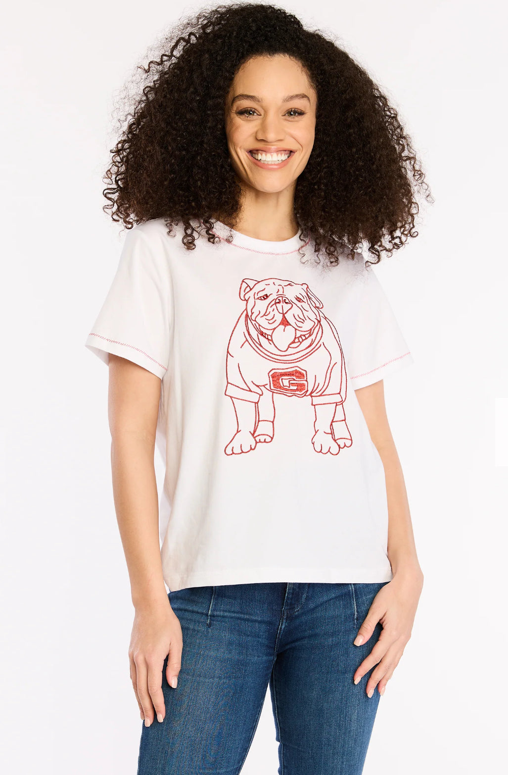 The embroidered tee! Licensed up to size 3X!