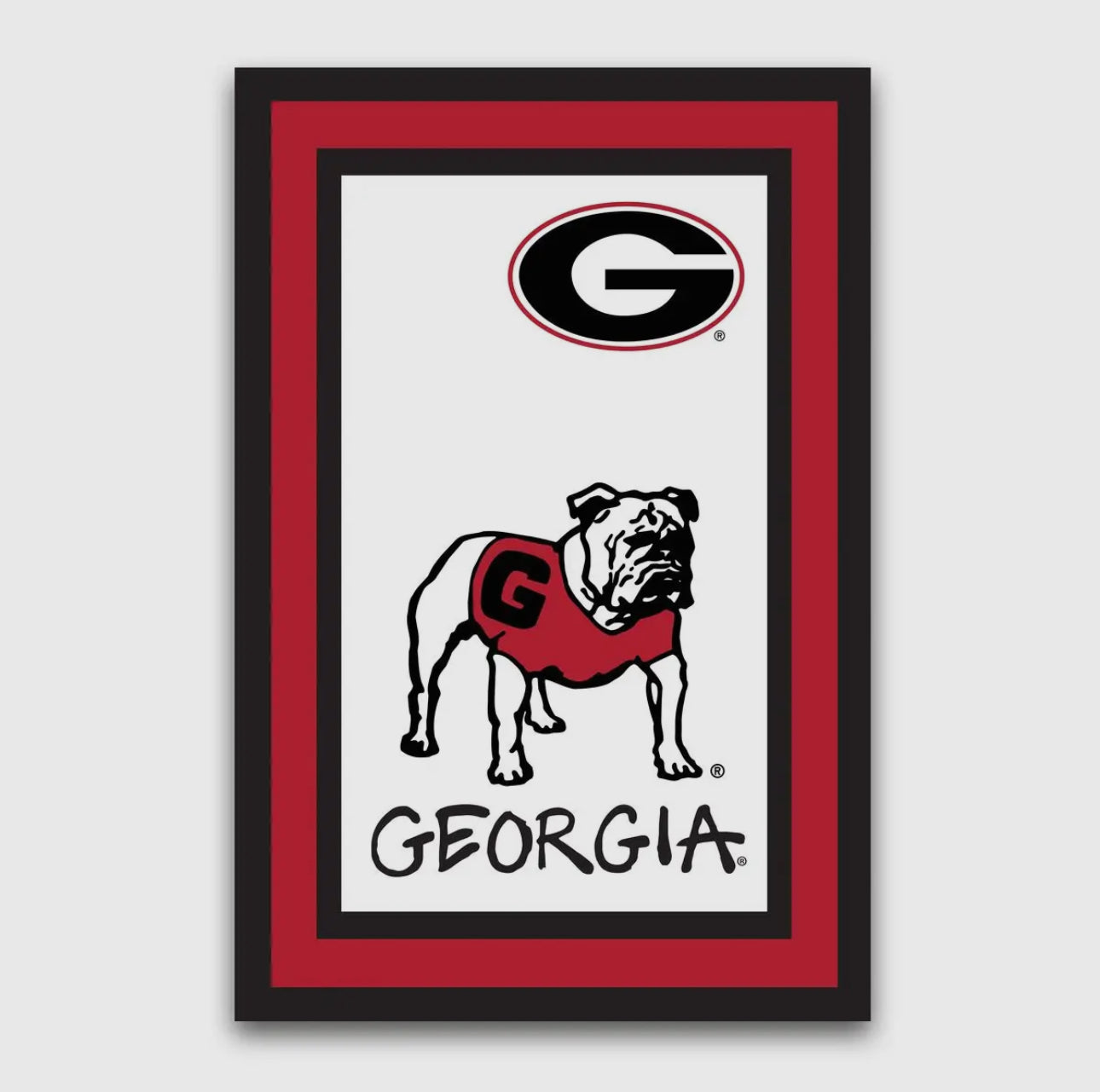 Garden flag UGA licensed