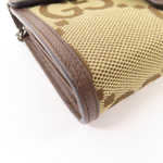 pre loved Gucci Canvas Gucci Love Parade Crossbody Bag Brown Canvas 401231