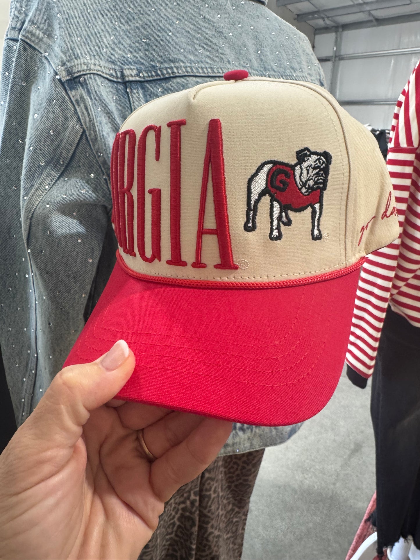 Canvas trucker hat licensed