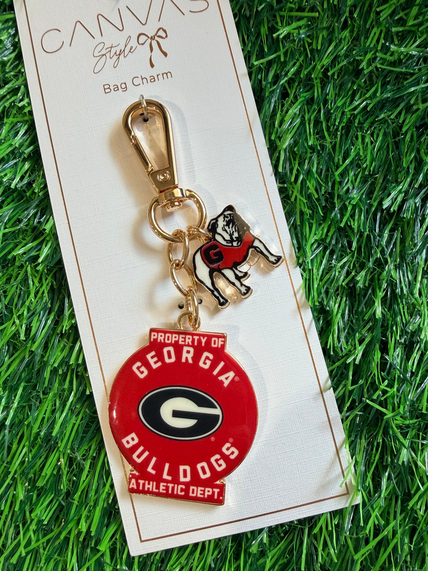 Bag charm licensed