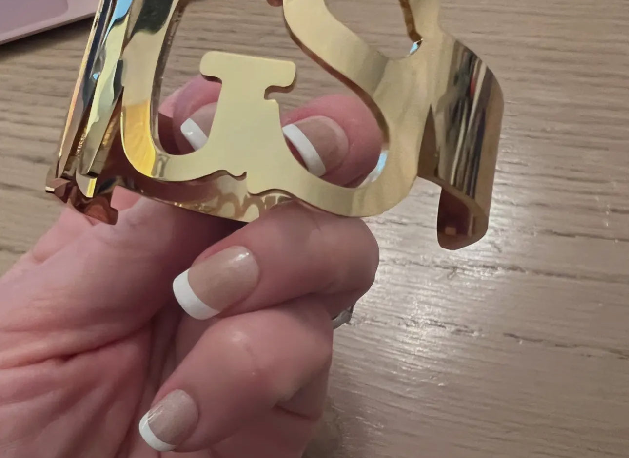 Gold or silver bulldog cuffs