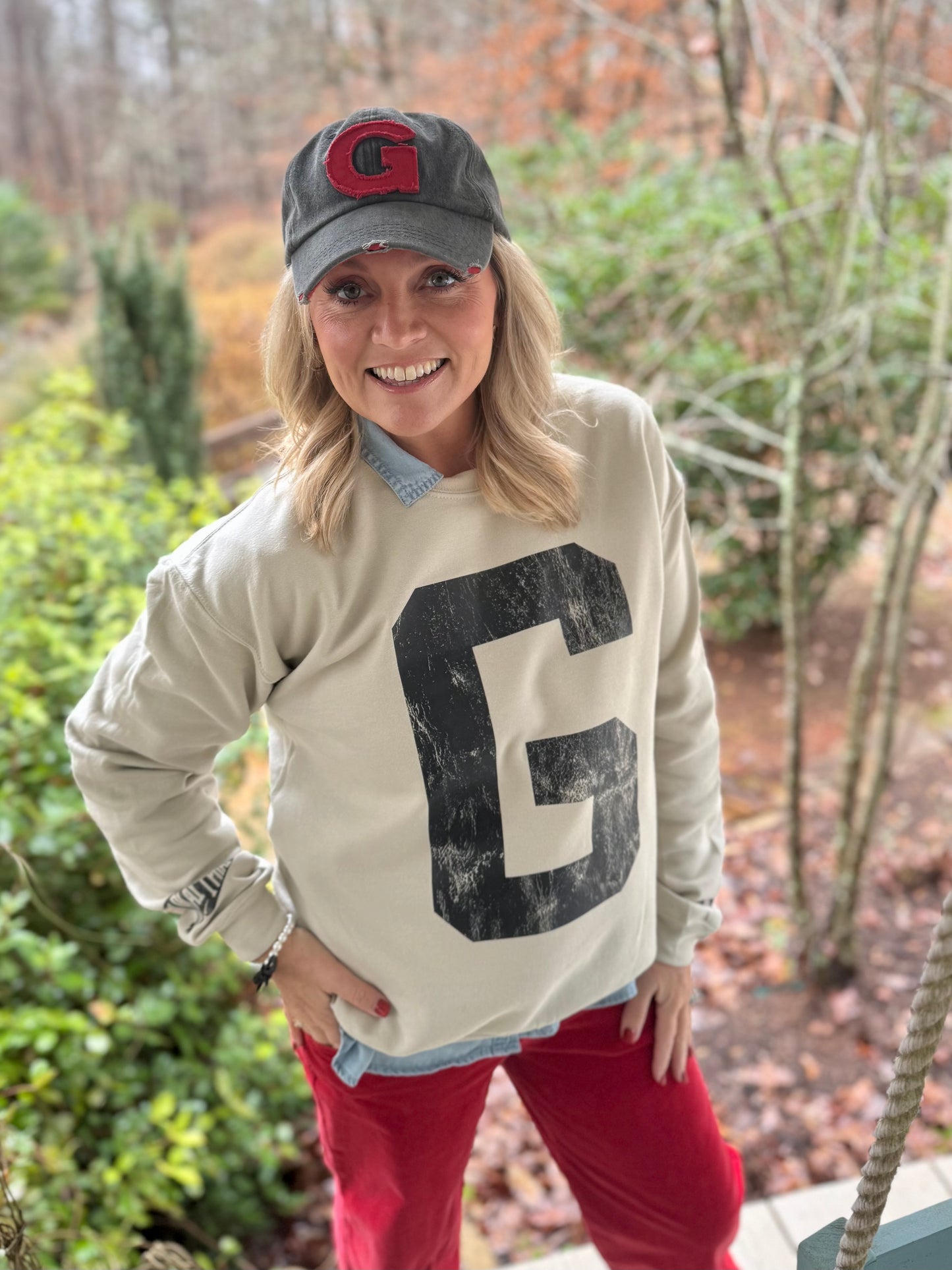 G Sweatshirt cream/beige restocked!