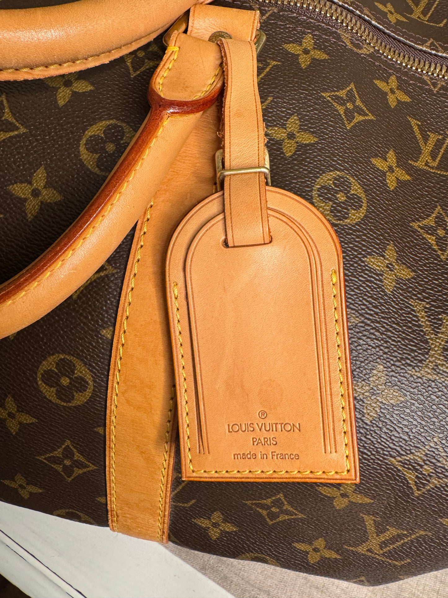 Louis Vuitton keepall luggage pre loved