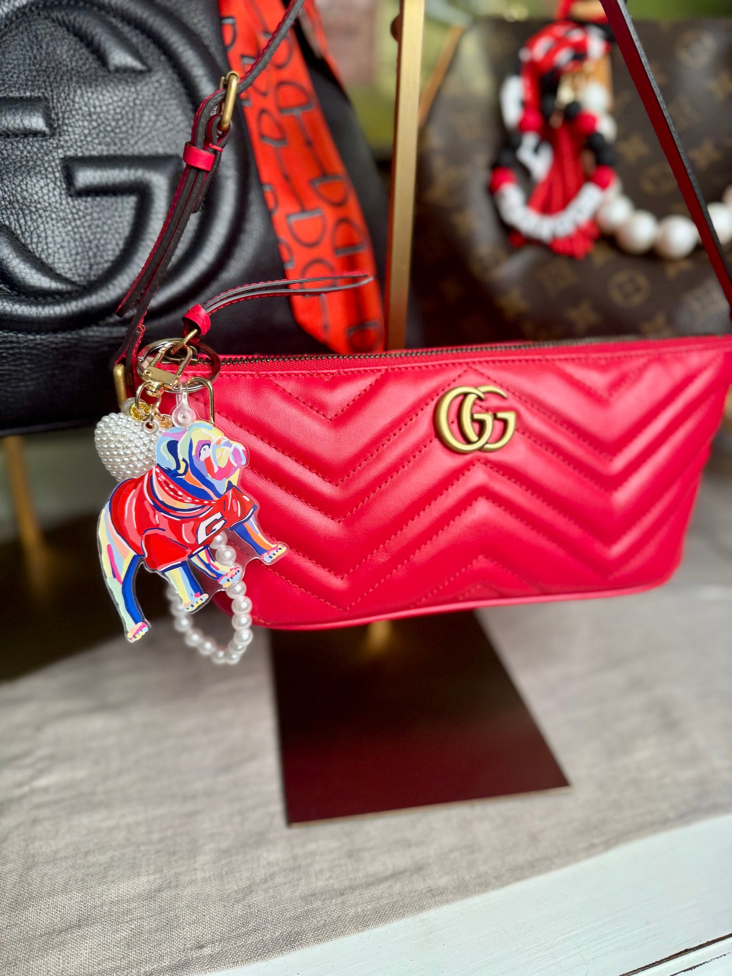 key chain red