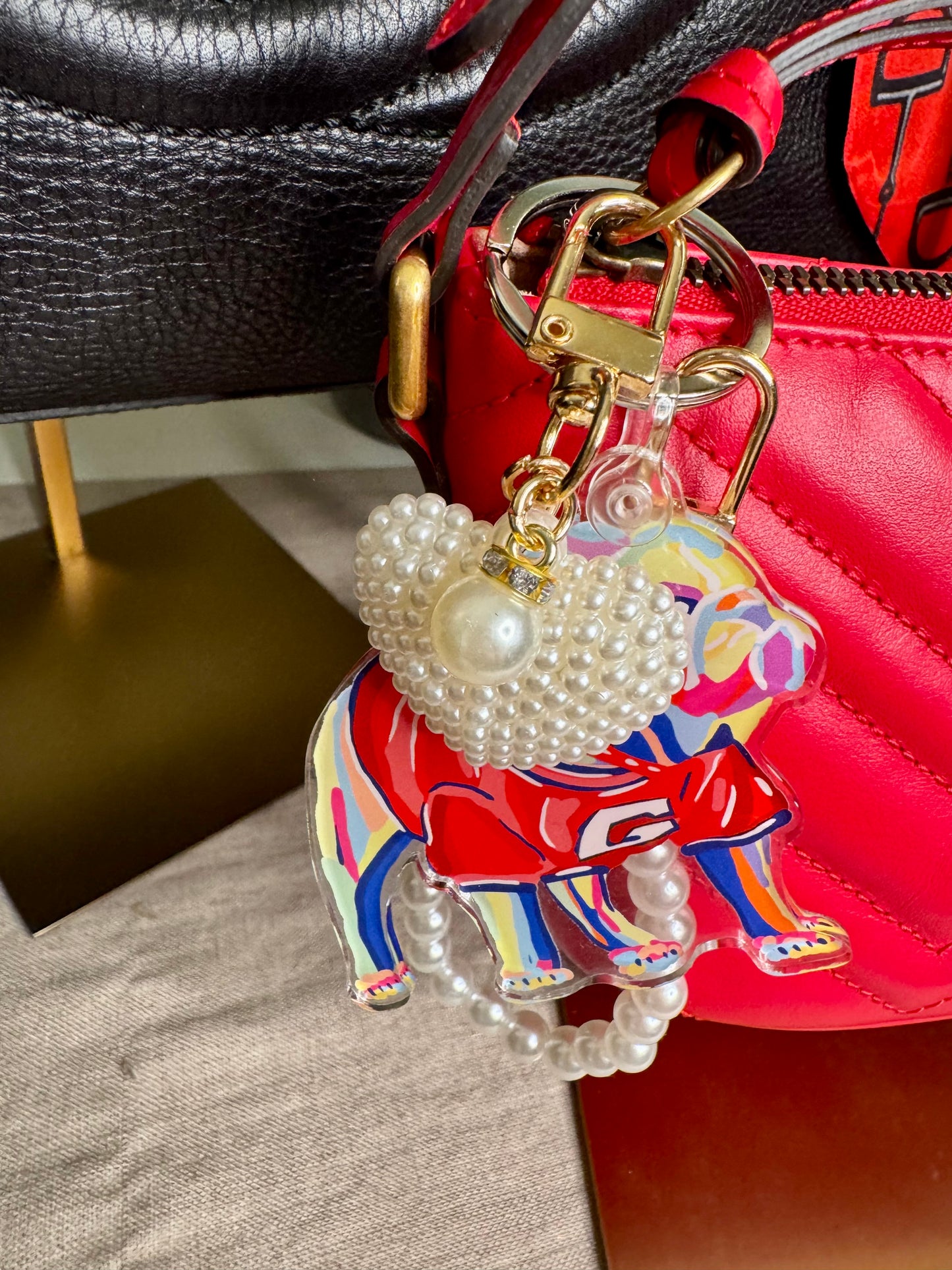 key chain red