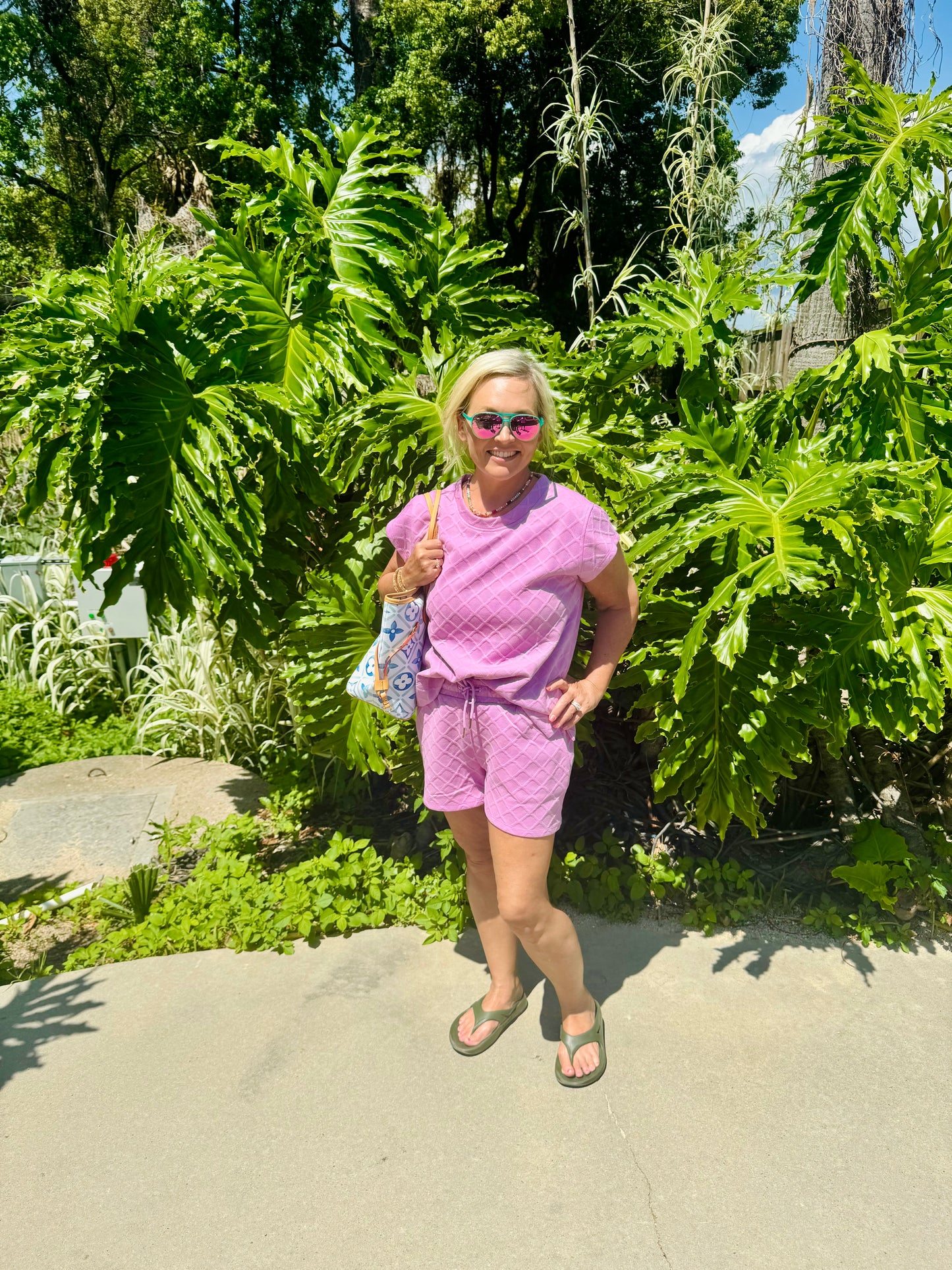 Lavender summer set jacquard super soft marked down
