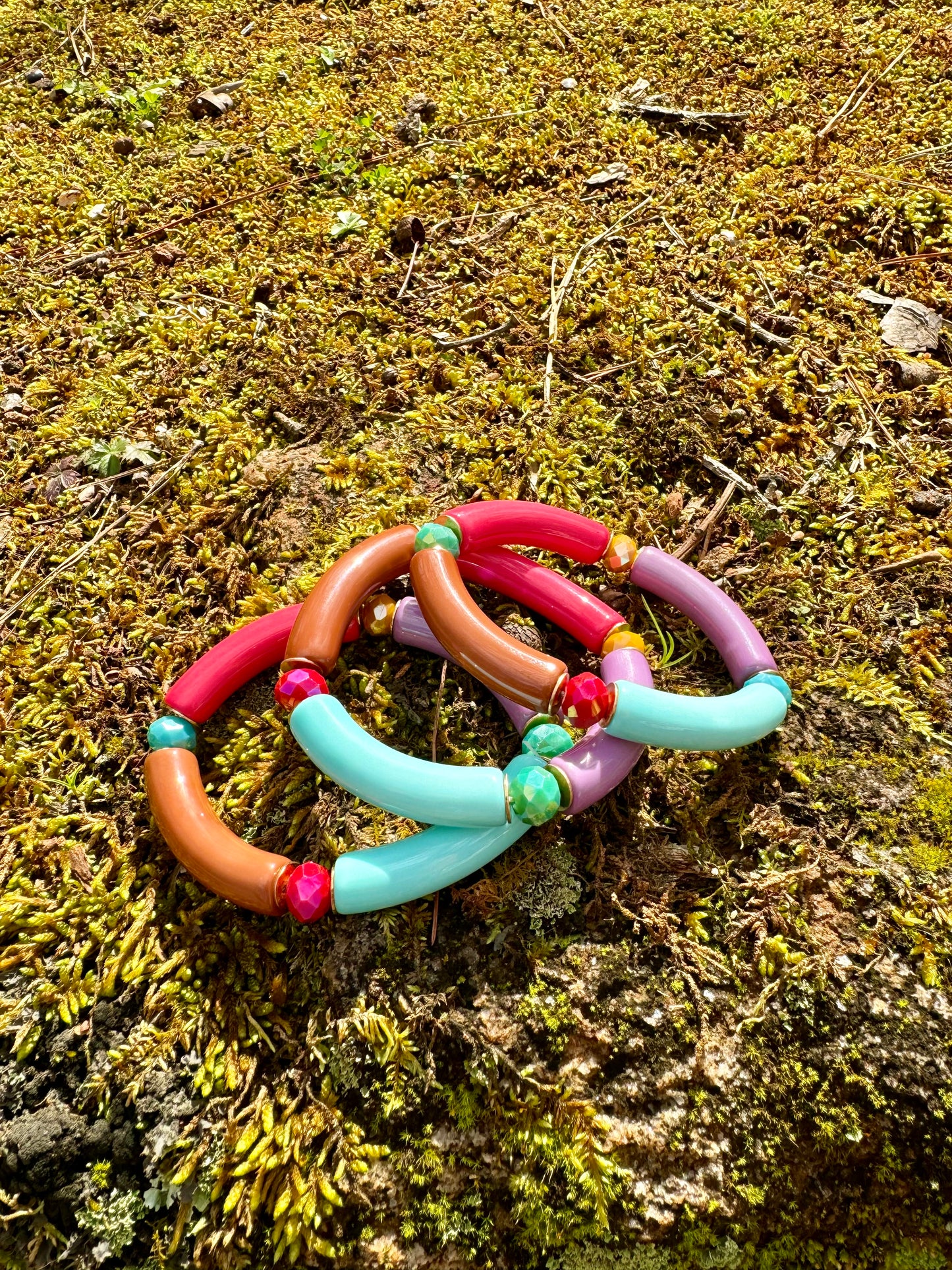 tube bracelet elastic warehouse sale fun colors