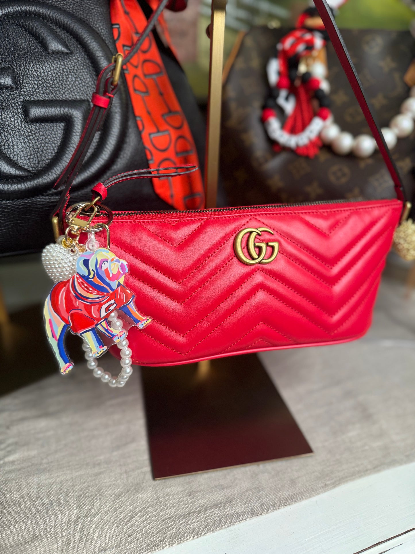 key chain red