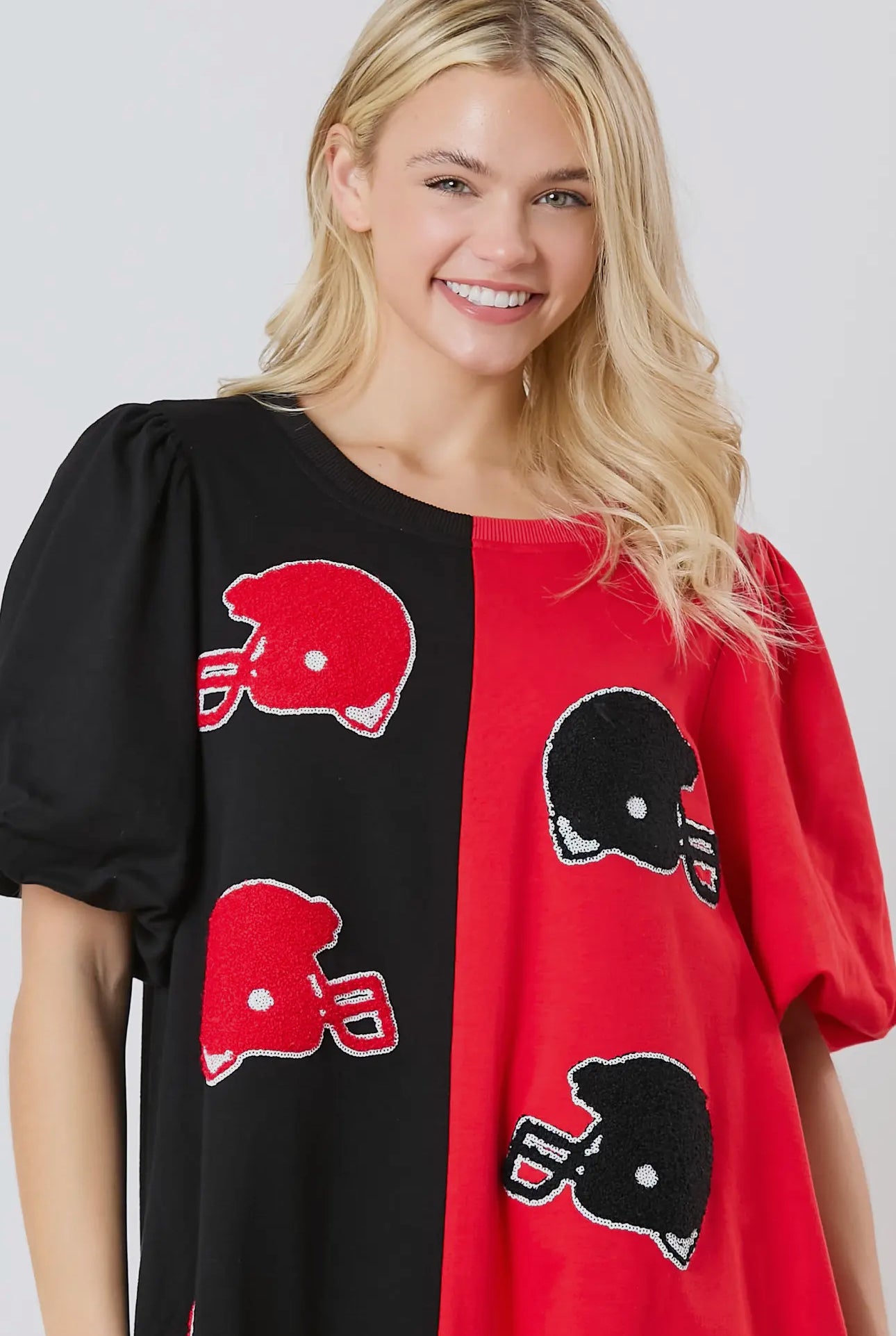Dress black and red helmet patches so soft with pockets!