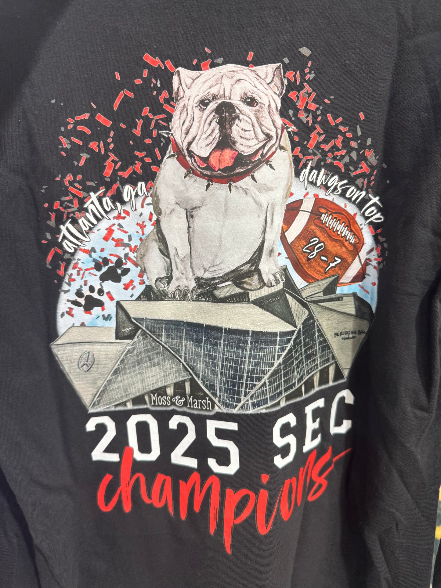 Pre order SEC champs shirts short sleeve