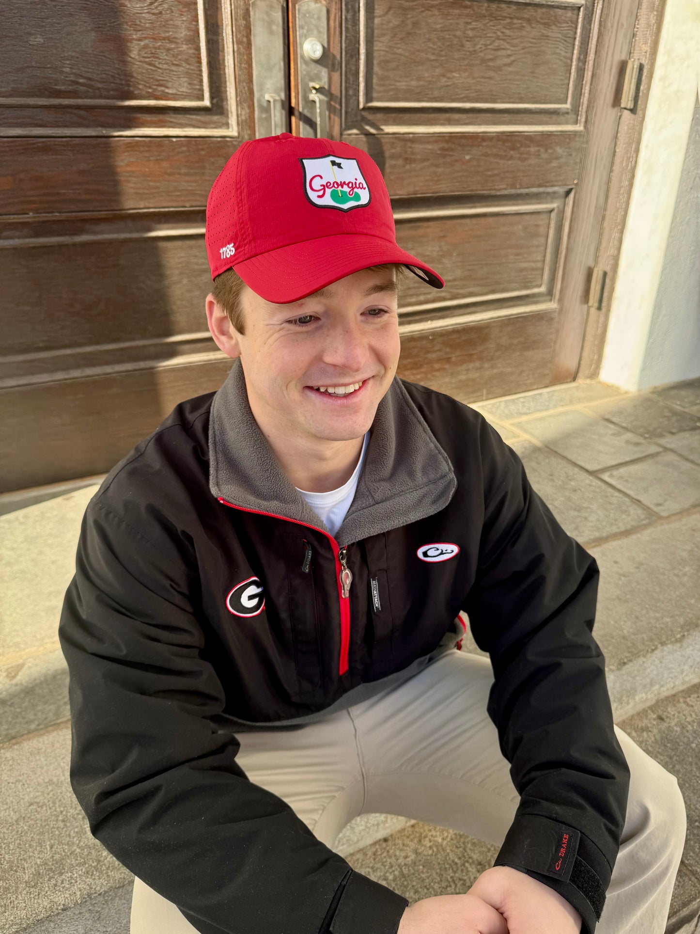 Golf style georgia hat licensed