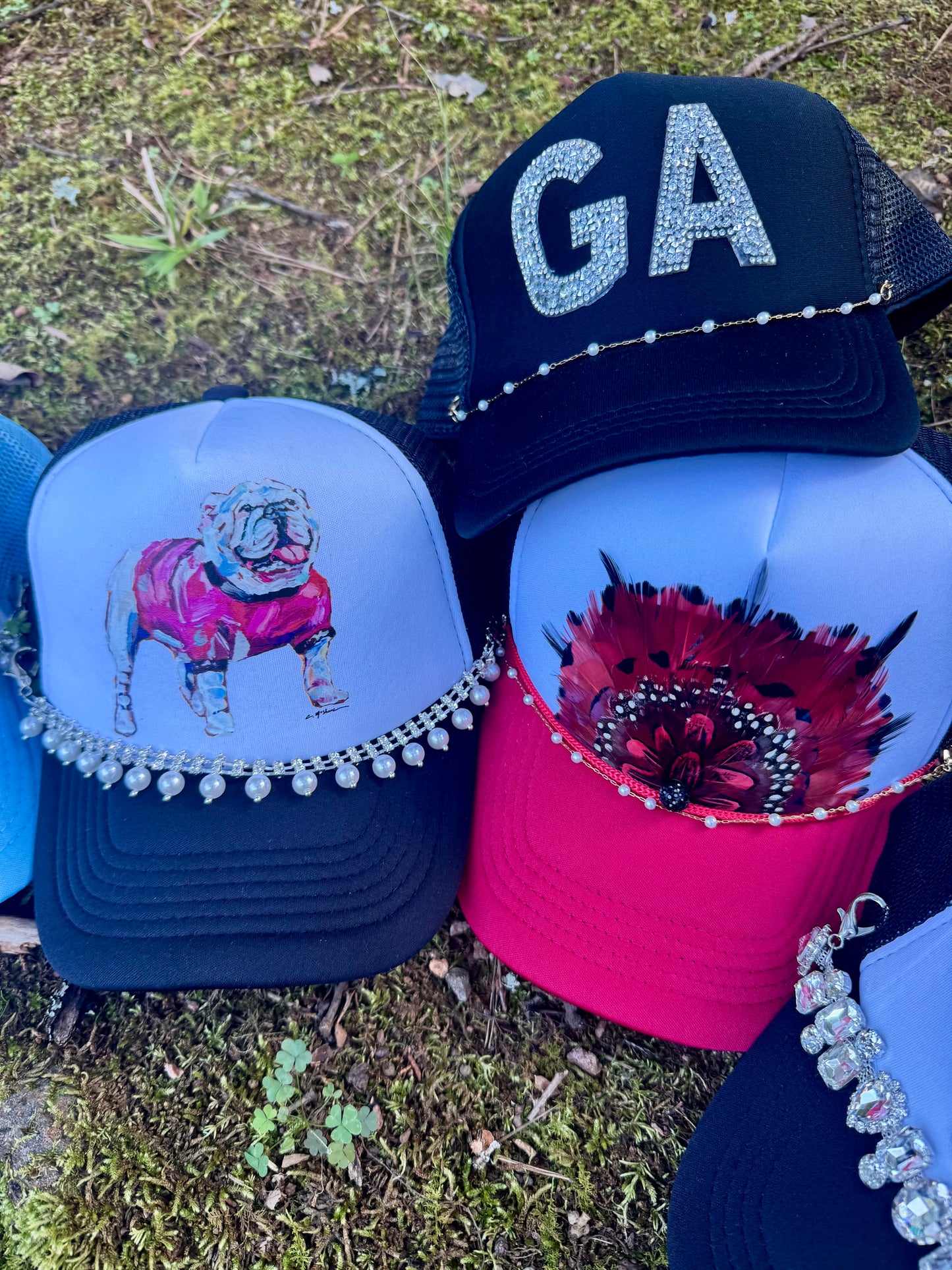 Hat art work by Chelsea McShane