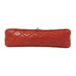 pre loved Chanel Red Hishige Caviar Shoulder Bag Silver Shoulder Back Bag Red Shoulder Bag Caviar (grained Calf) AB