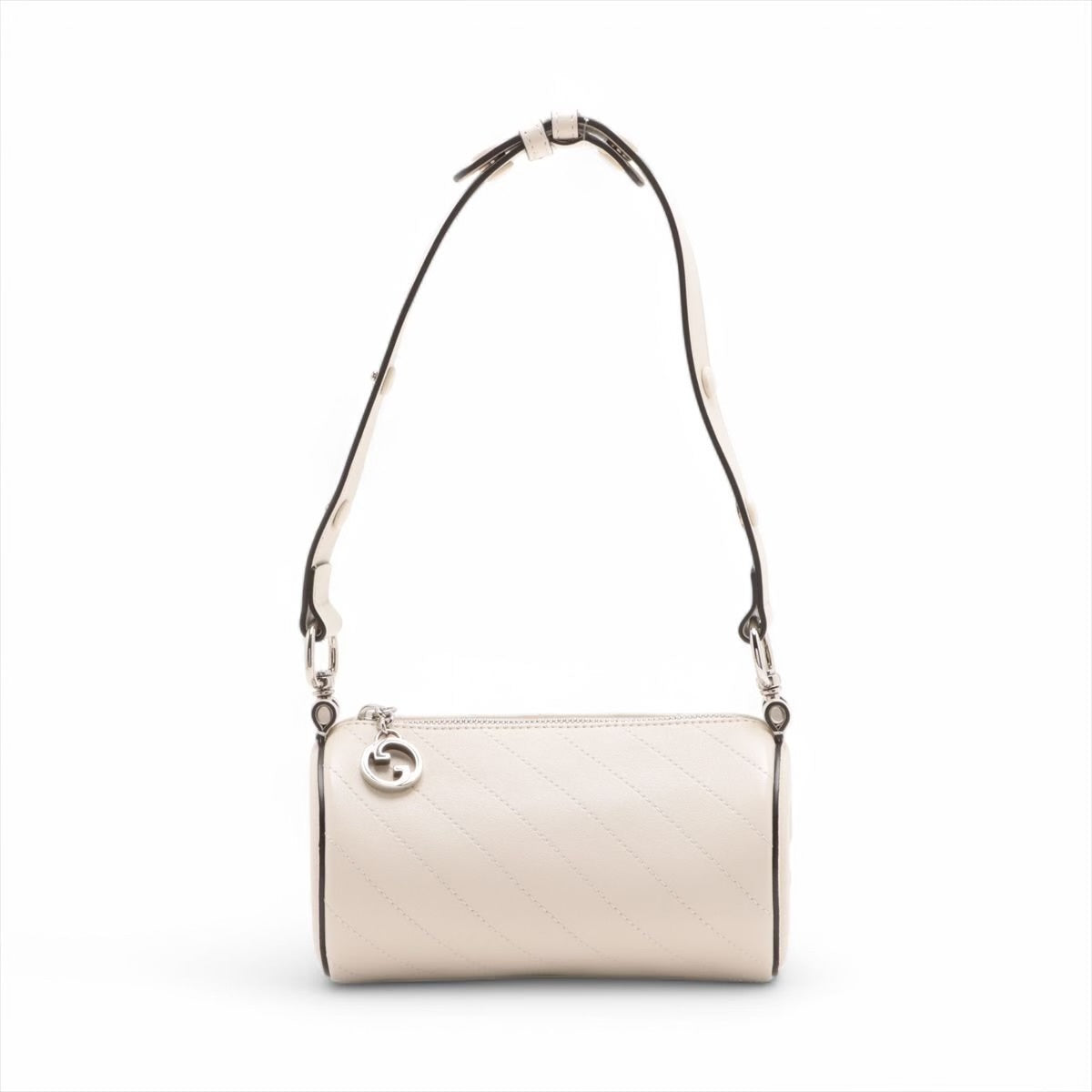Gucci blonde shoulder bag beige off white cream color pre loved