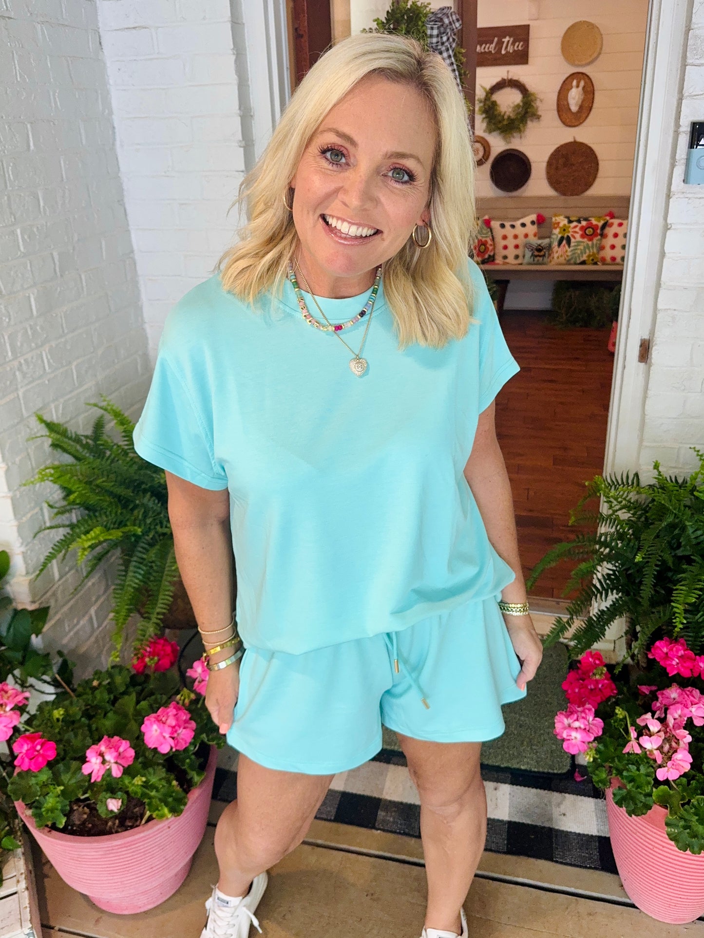 Summer set mint turquoise color super soft marked down