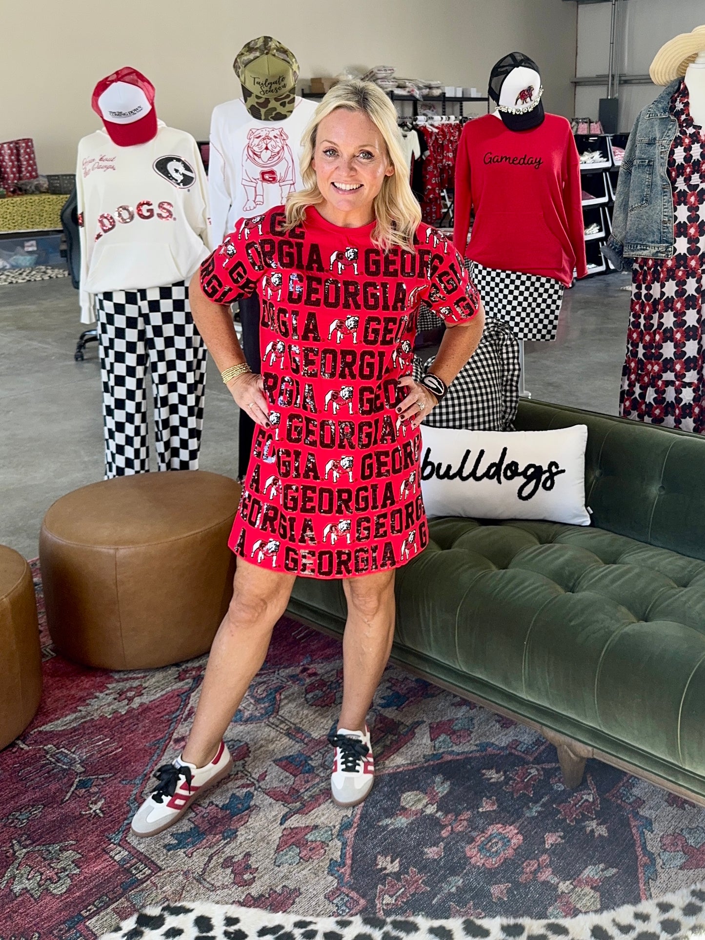 New licensed sequin t shirt dress