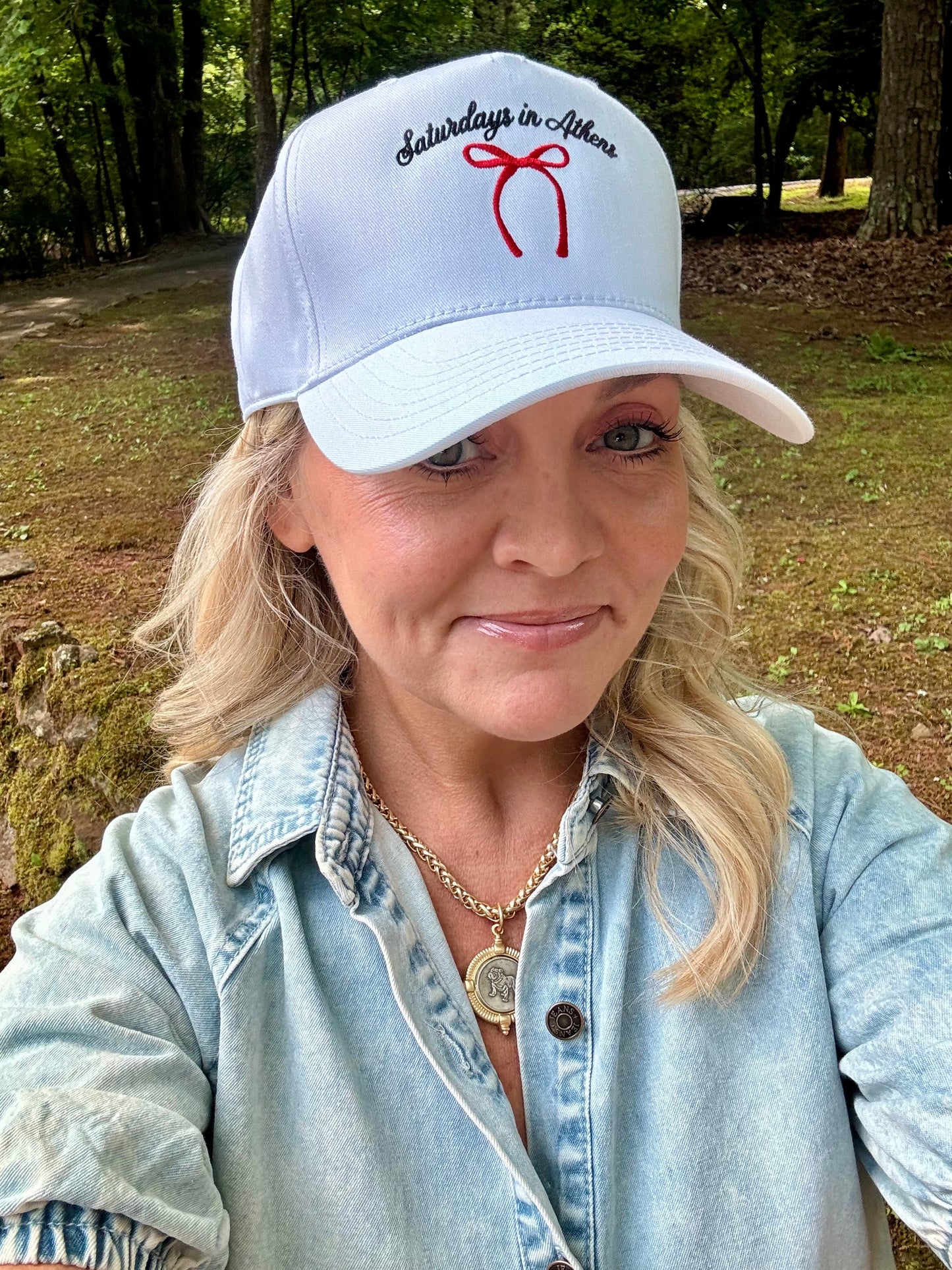 Saturday in Athens embroidered Hat