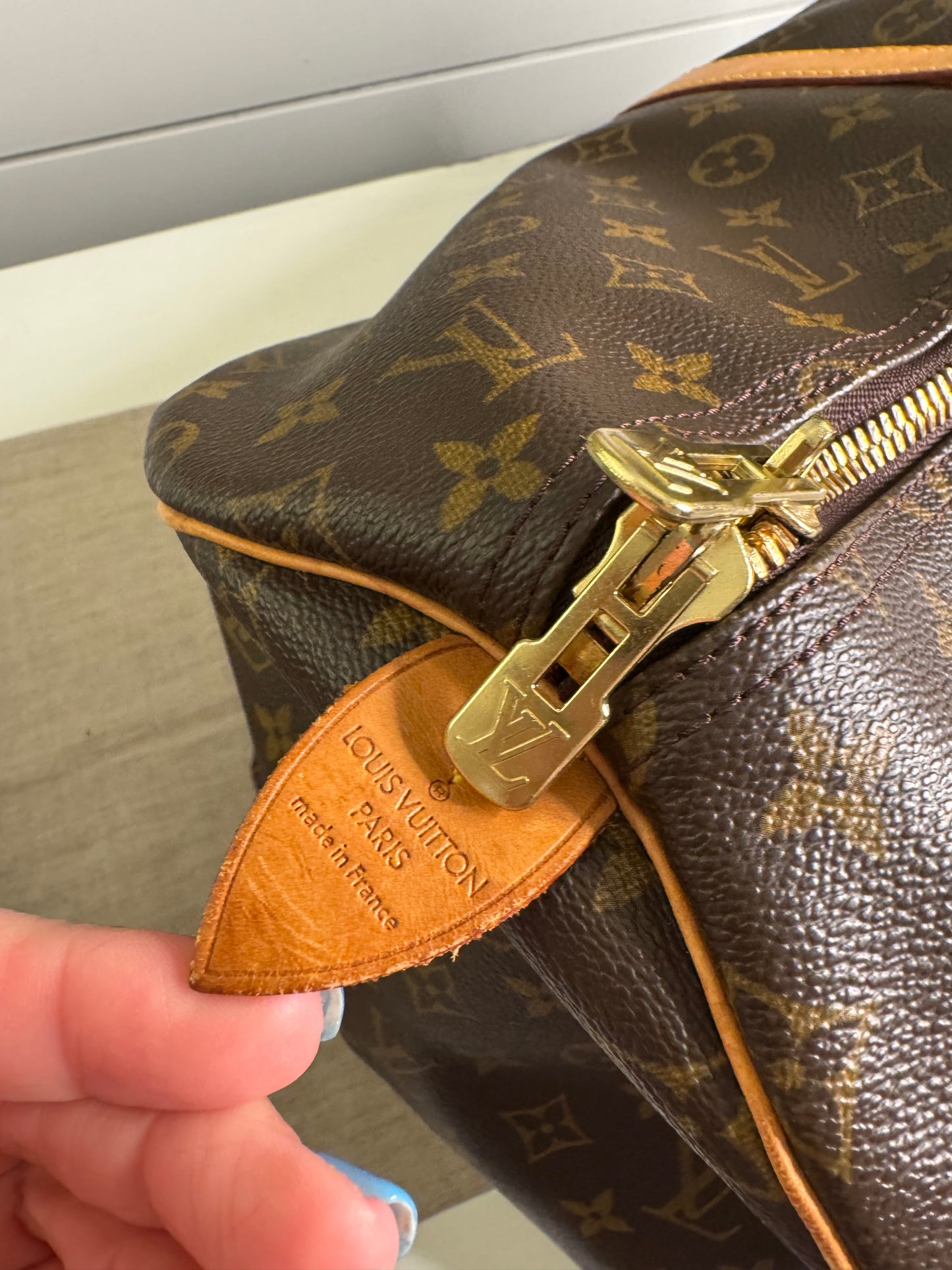 Louis Vuitton keepall luggage pre loved