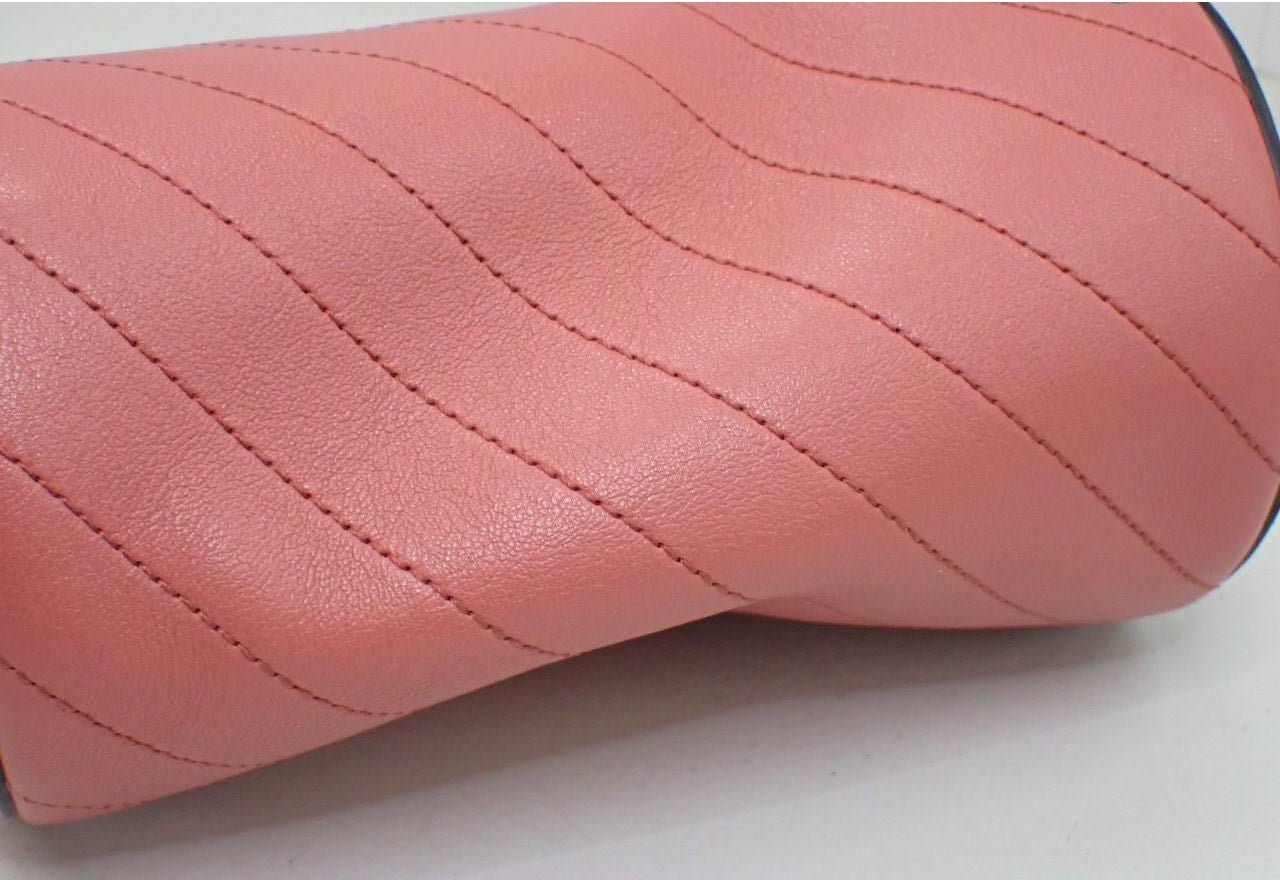Gucci Blondi one shoulder pink bag with dust bag pre loved