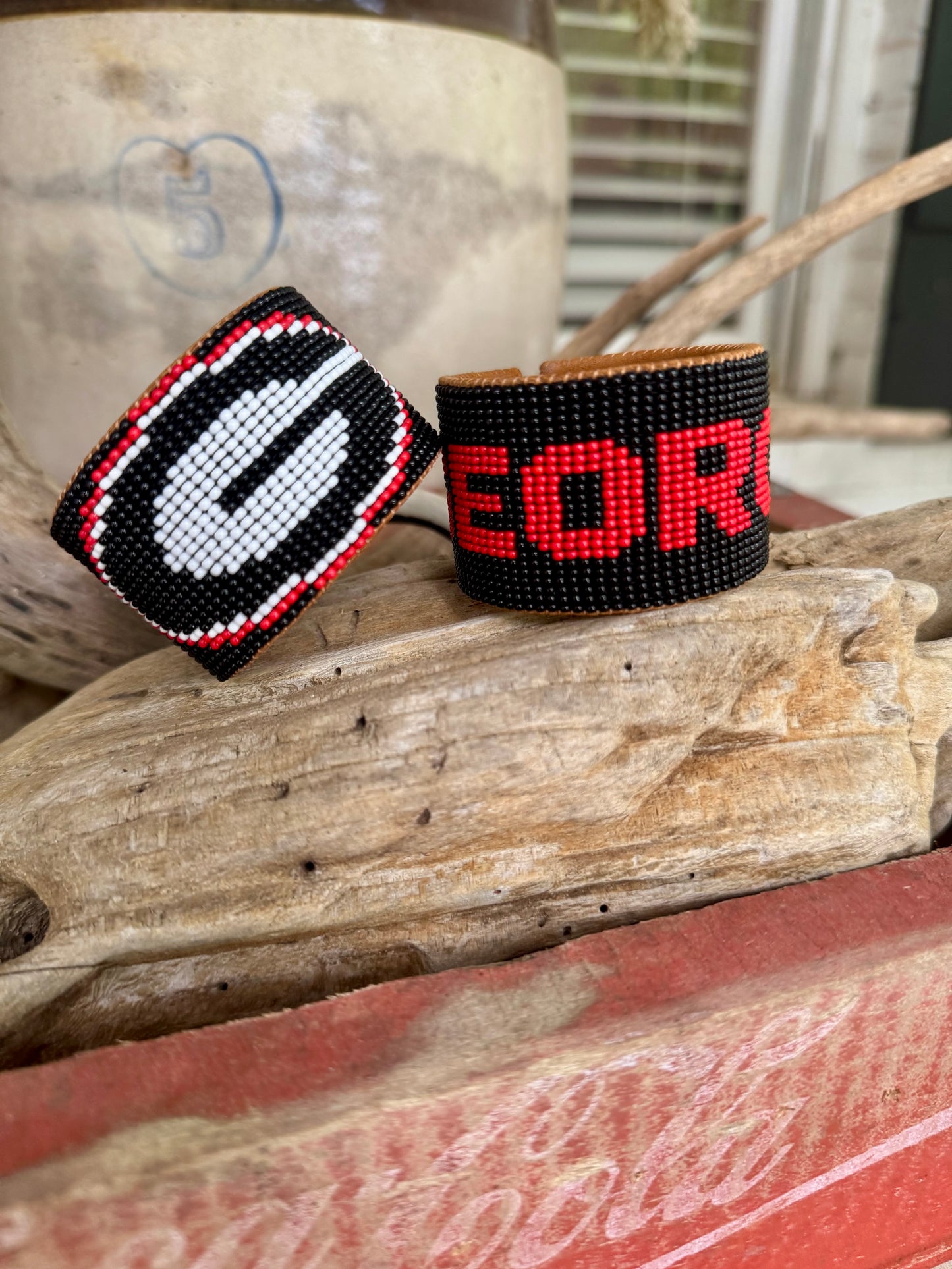 Beaded cuffs