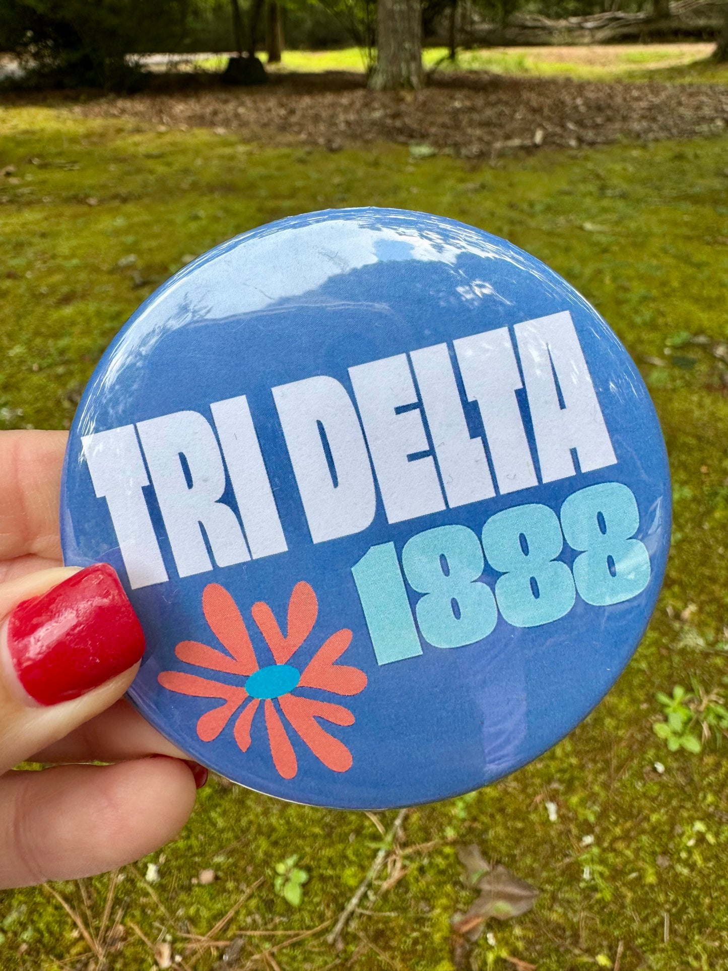 Tri Delta Game day pins