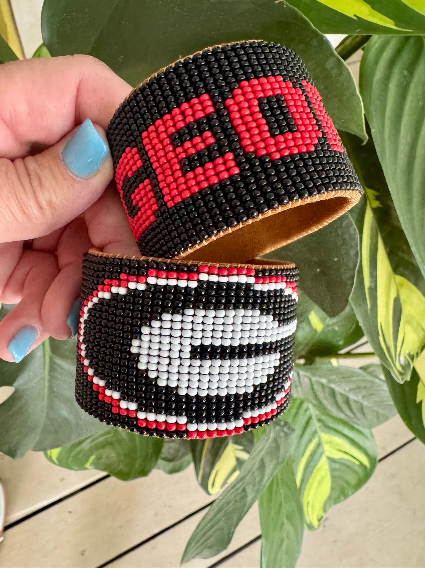 Beaded cuffs