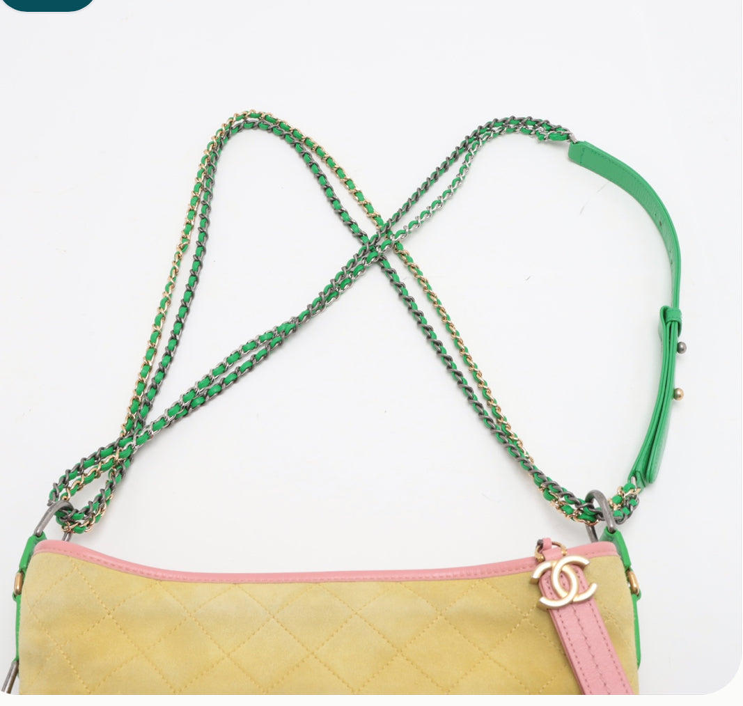 Chanel 2017 mini Gabrielle shoulder bag pre loved