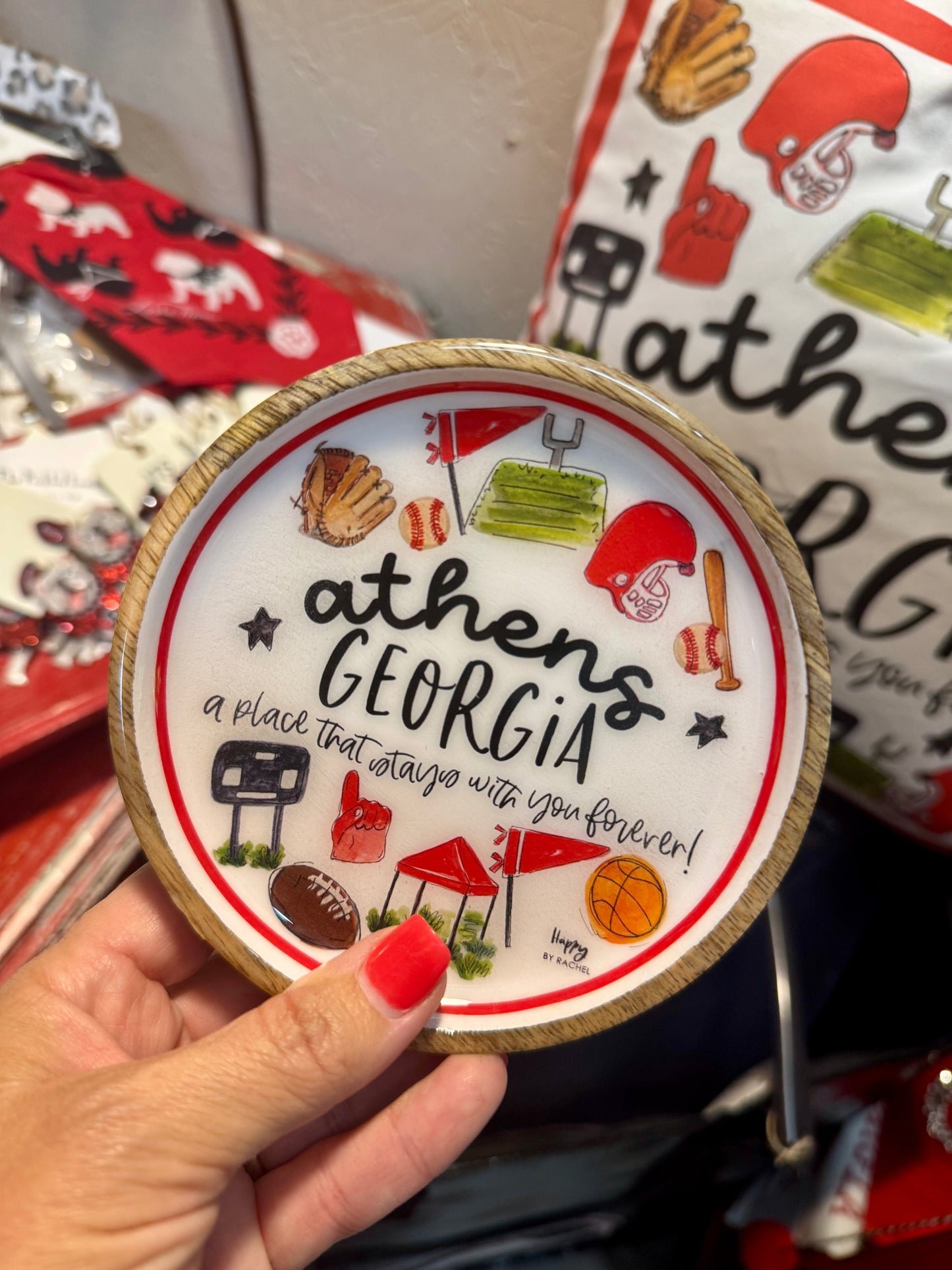 Enamel tray athens