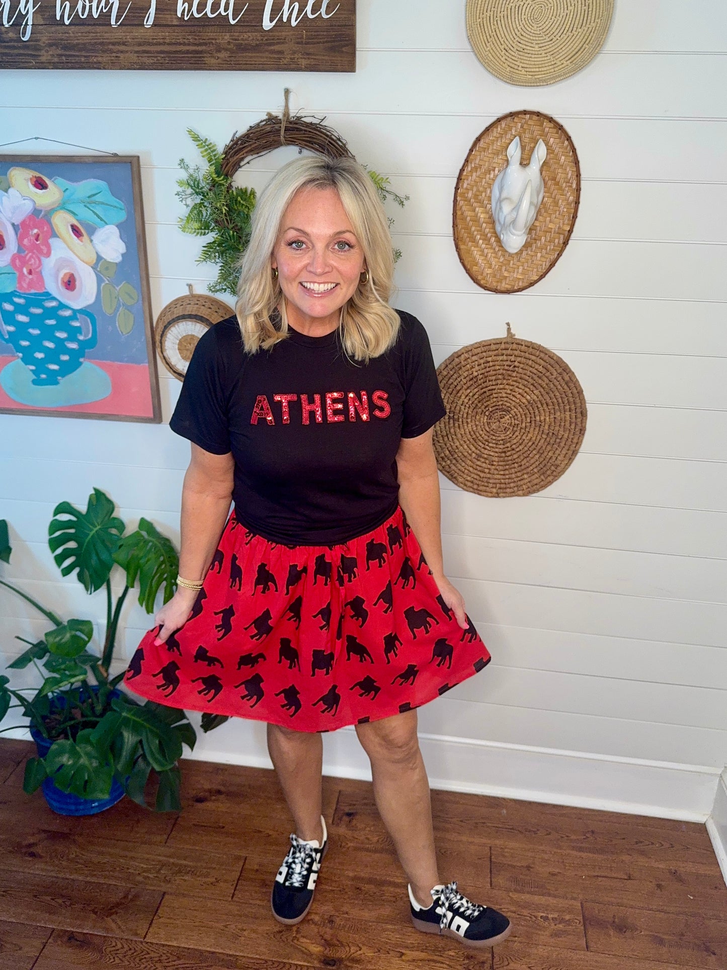 Black Tee Athens Sequin marked down!