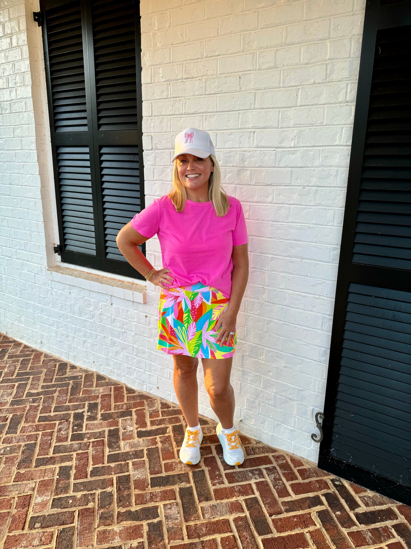 Hamptons active wear skirt with shorts marked down