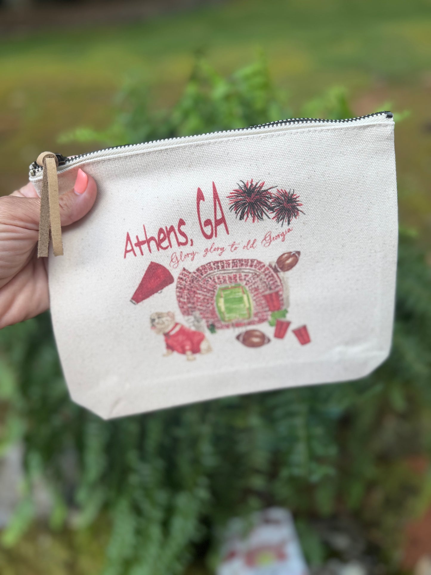 Athens Cosmetic bag zipper pouch