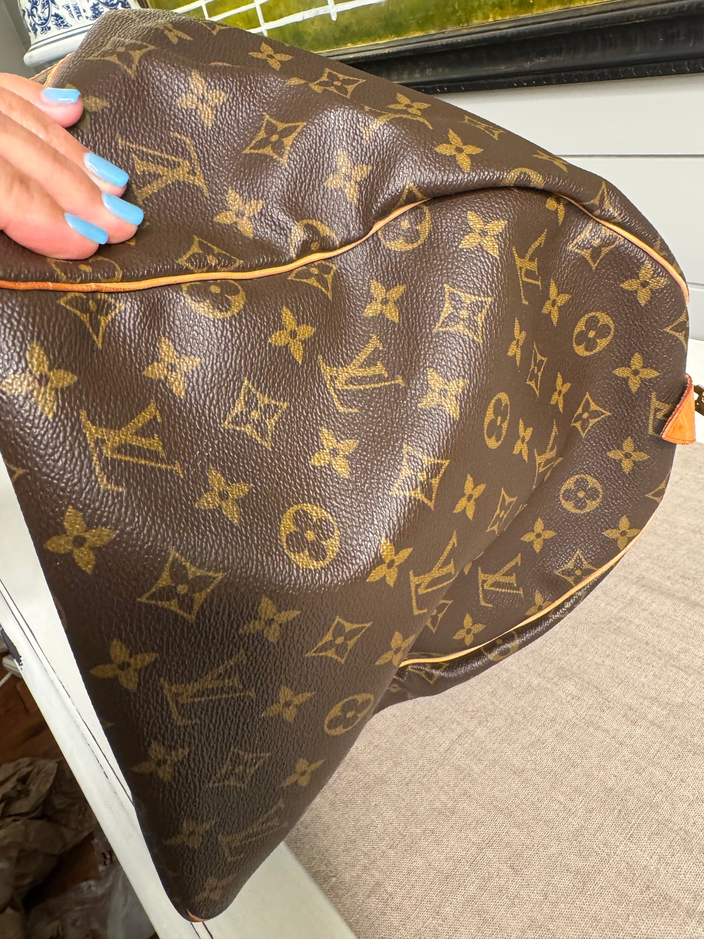 Louis Vuitton keepall luggage pre loved