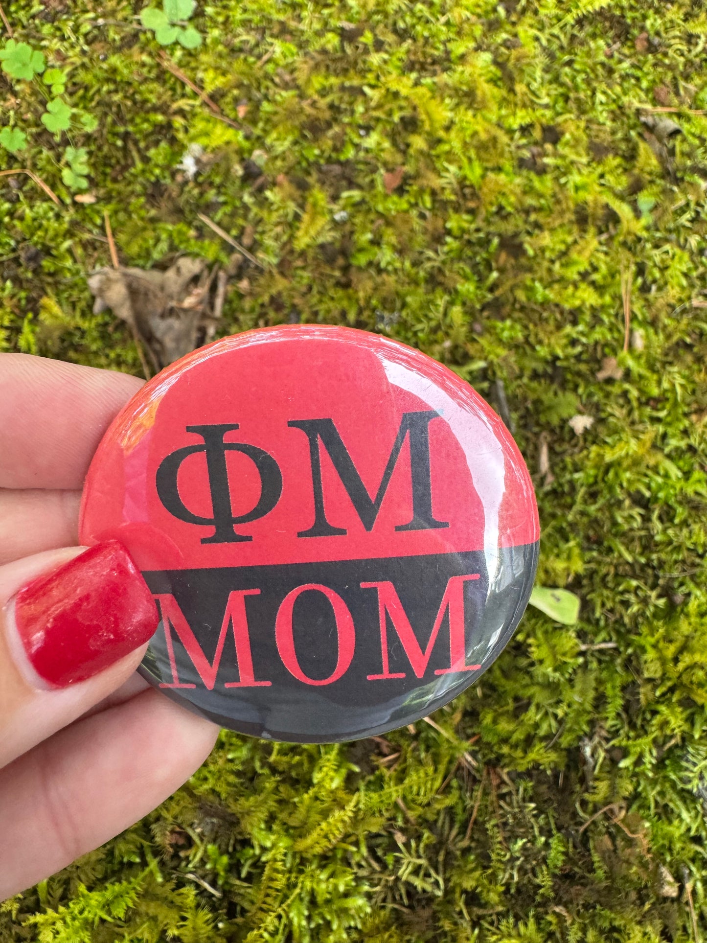 Phi Mu game day pins