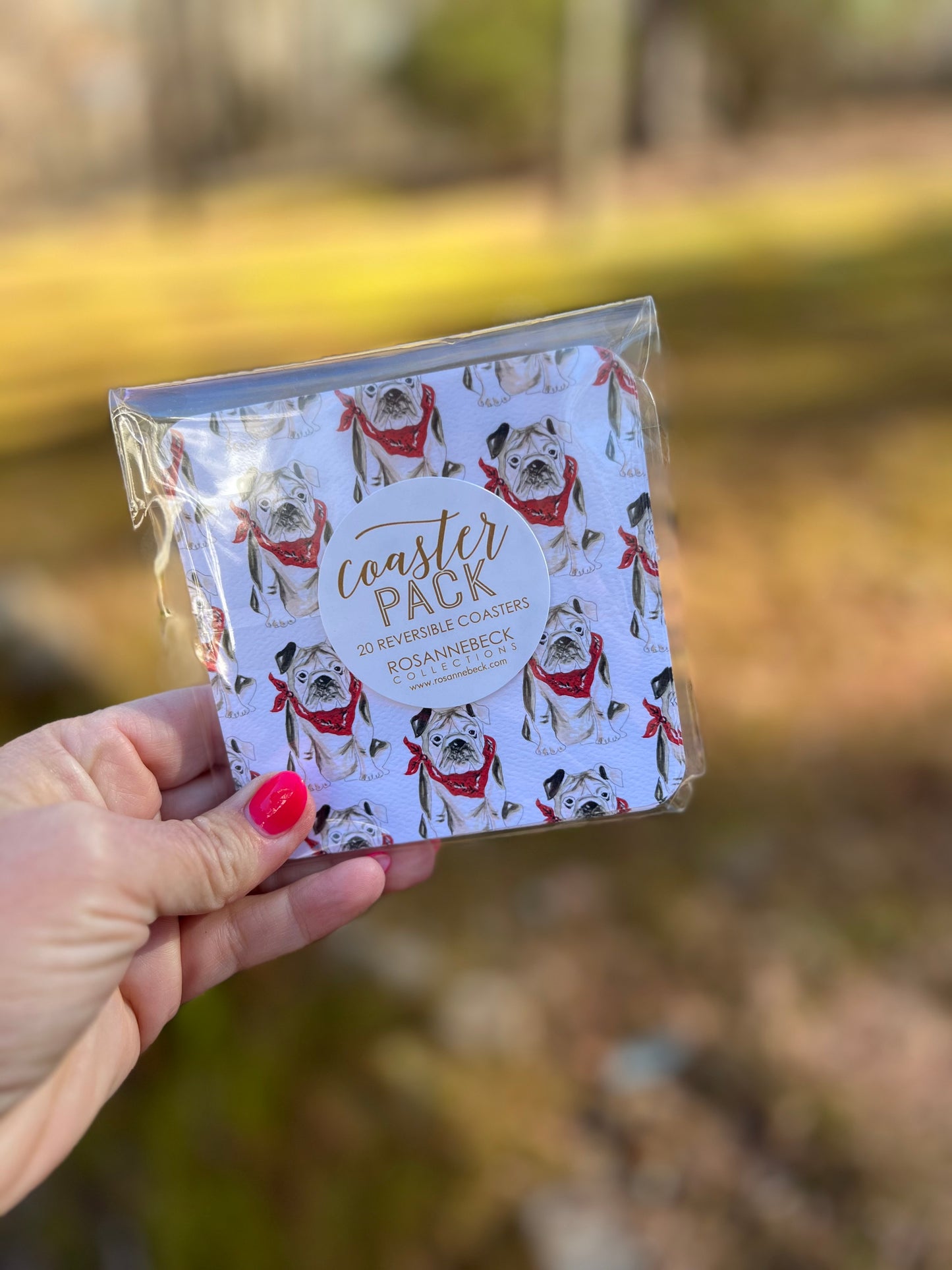 Square coasters