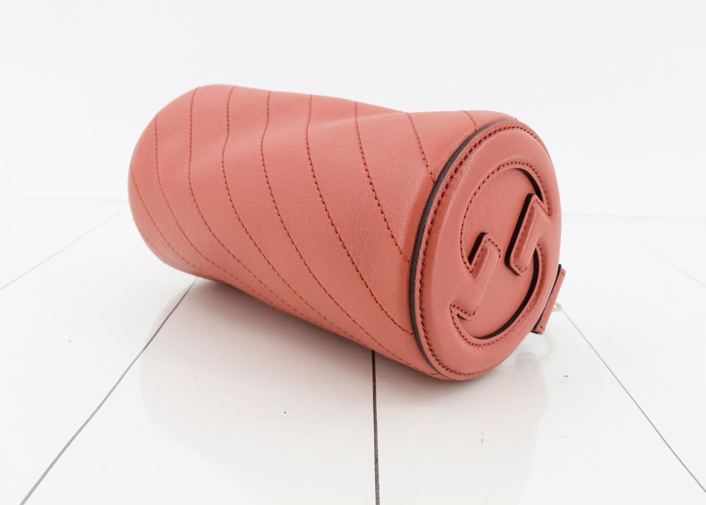 Gucci Blondi one shoulder pink bag with dust bag pre loved