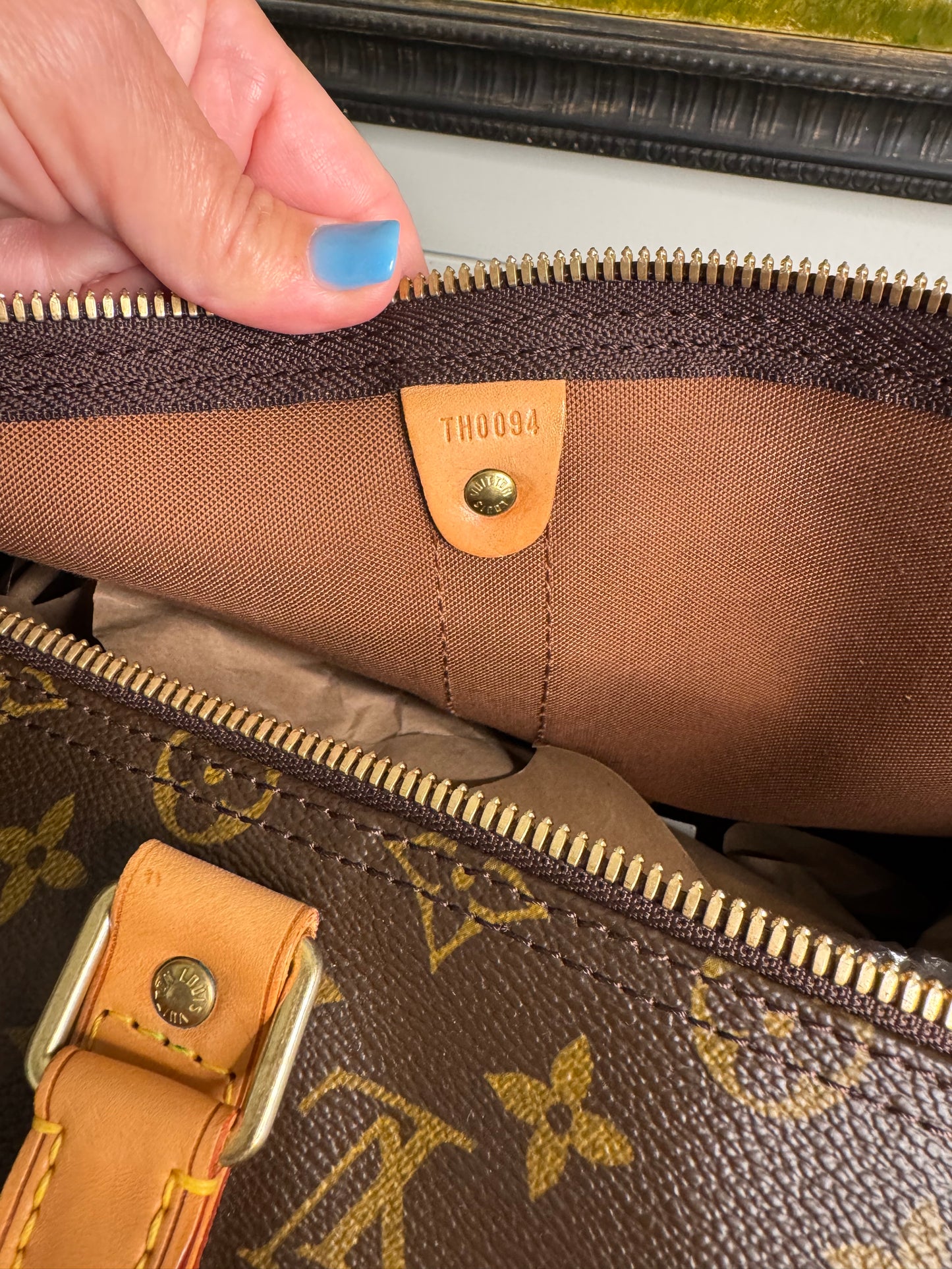 Louis Vuitton keepall 55 luggage bag pre loved wonderful condition