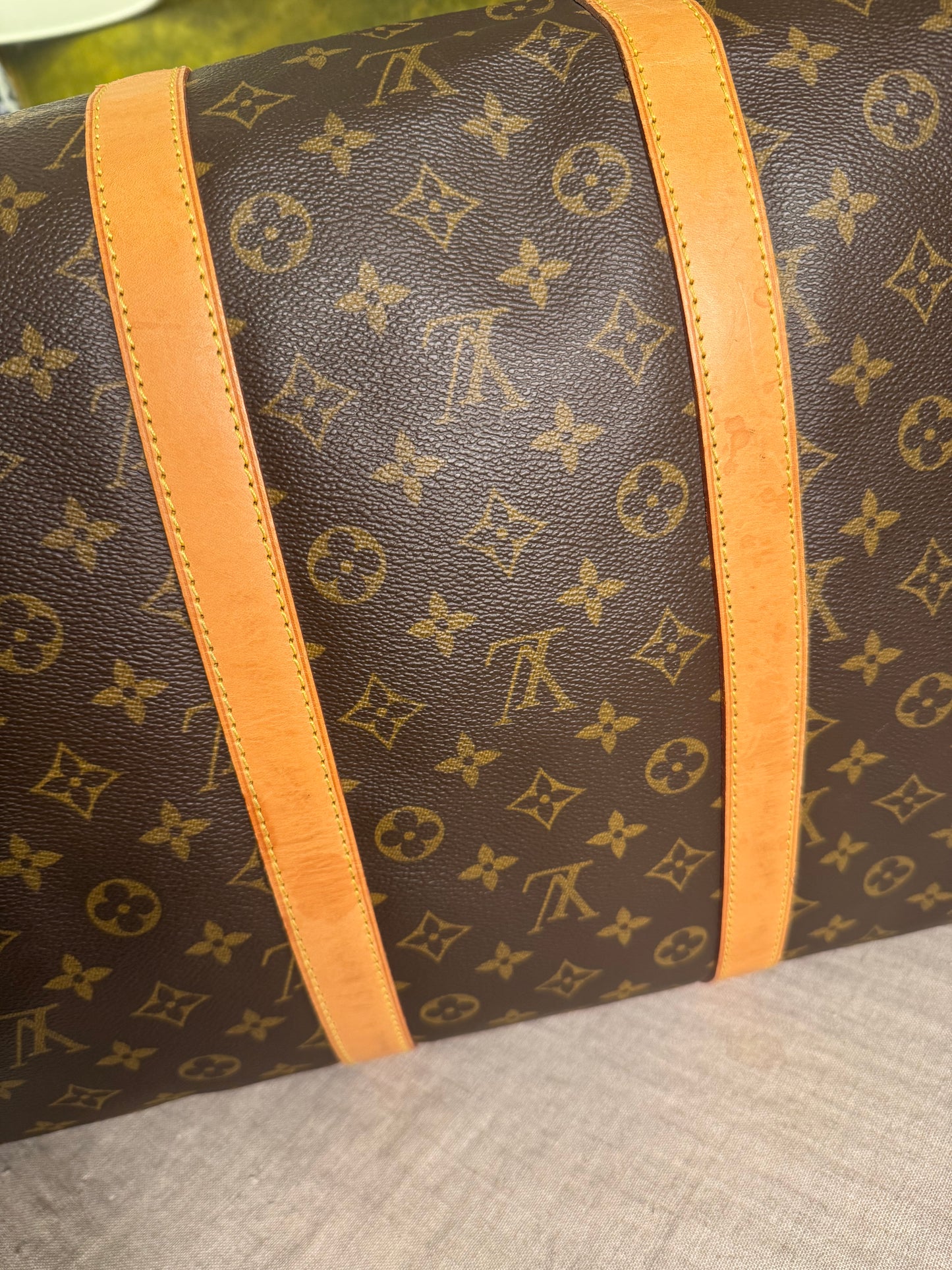 Louis Vuitton keepall luggage pre loved